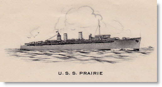 Logo of USS Prairie